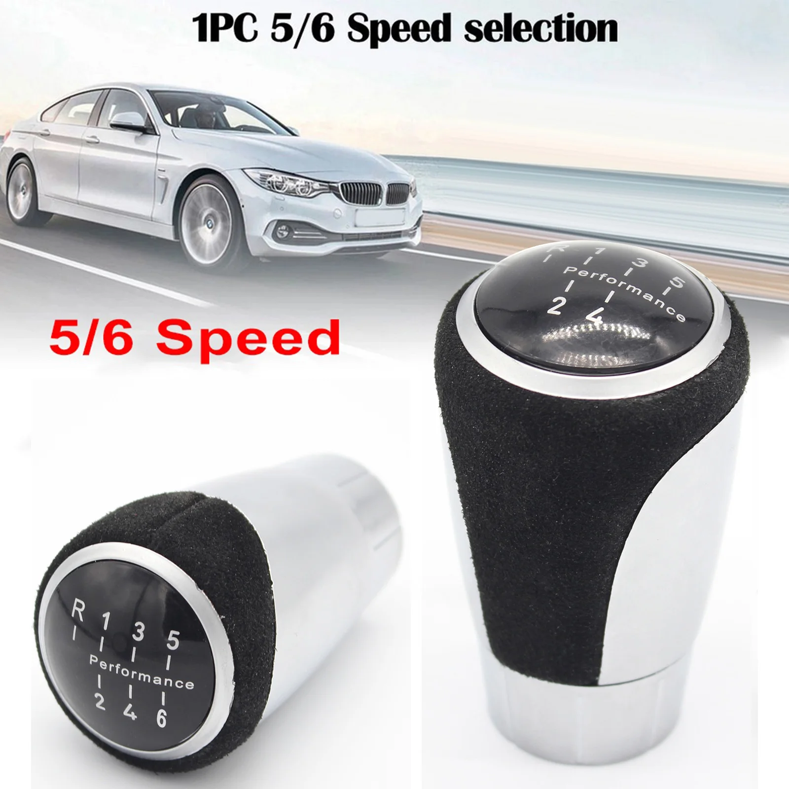 

New Gear Shift Knob Car Gear Shift Knob 5/6 Speed Auto Interior Replacement Accessories For E81 87 E88 E82 E46 E90 E91 E92 E93