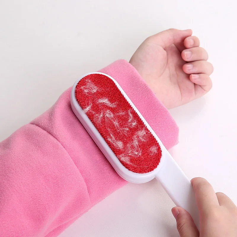 Lint Remover Electrostatic Pet Hair Removal Brush Double-Sided Couch Clothes Cleaning for Furniture Laundry with Self-Clean Loop 
Lint Remover Electrostatic Pet Hair Removal Brush Double-Sided Couch Clothes Cleaning for Furniture Laundry with Self-Clean Loop