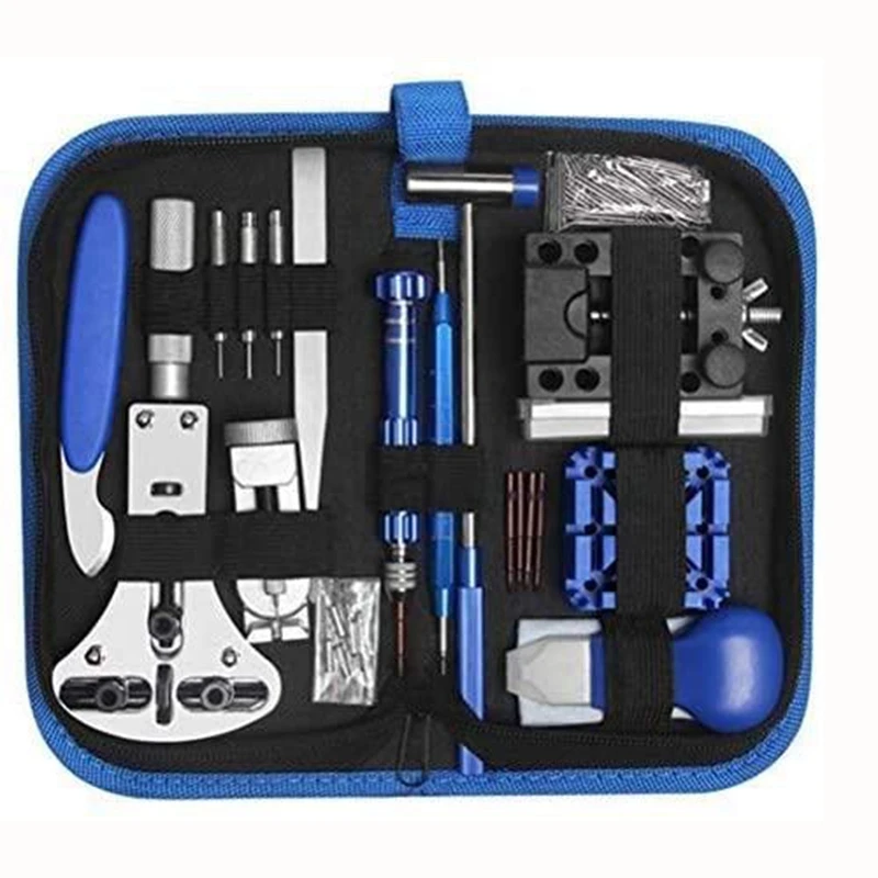 185 PCS Watch Repair Tools Watch Battery Change Replacement Watch Back Opener Repair Kit, Spring Bar Tool Box Opener Kit
185 PCS Watch Repair Tools Watch Battery Change Replacement Watch Back Opener Repair Kit, Spring Bar Tool Box Opener Kit