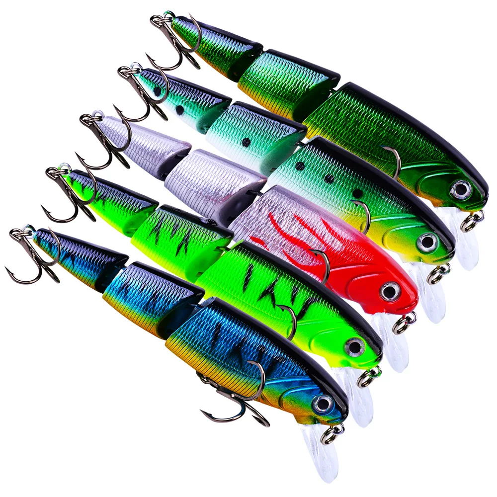 1Pcs New Minnow Fishing Lure Multi-Section Fake Bait 3d Eye Bionic Swim Baits Artificial Hard Lures Sea Trolling Fishing Tackle
1Pcs New Minnow Fishing Lure Multi-Section Fake Bait 3d Eye Bionic Swim Baits Artificial Hard Lures Sea Trolling Fishing Tackle