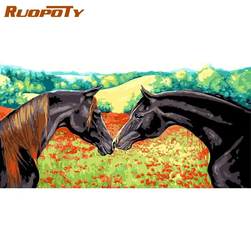 RUOPOTY Modern Painting By Numbers For Adults Decorative Painting Horses Artcraft Diy Gift Handpainted Picture Drawing Animals
RUOPOTY Modern Painting By Numbers For Adults Decorative Painting Horses Artcraft Diy Gift Handpainted Picture Drawing Animals