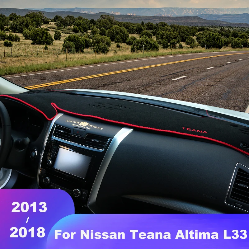 For Nissan Teana J33 Altima L33 2013-2016 2017 2018 LHD Car Dashboard Cover Mat Avoid Light Pads Anti-UV Case Carpet Accessories
For Nissan Teana J33 Altima L33 2013-2016 2017 2018 LHD Car Dashboard Cover Mat Avoid Light Pads Anti-UV Case Carpet Accessories