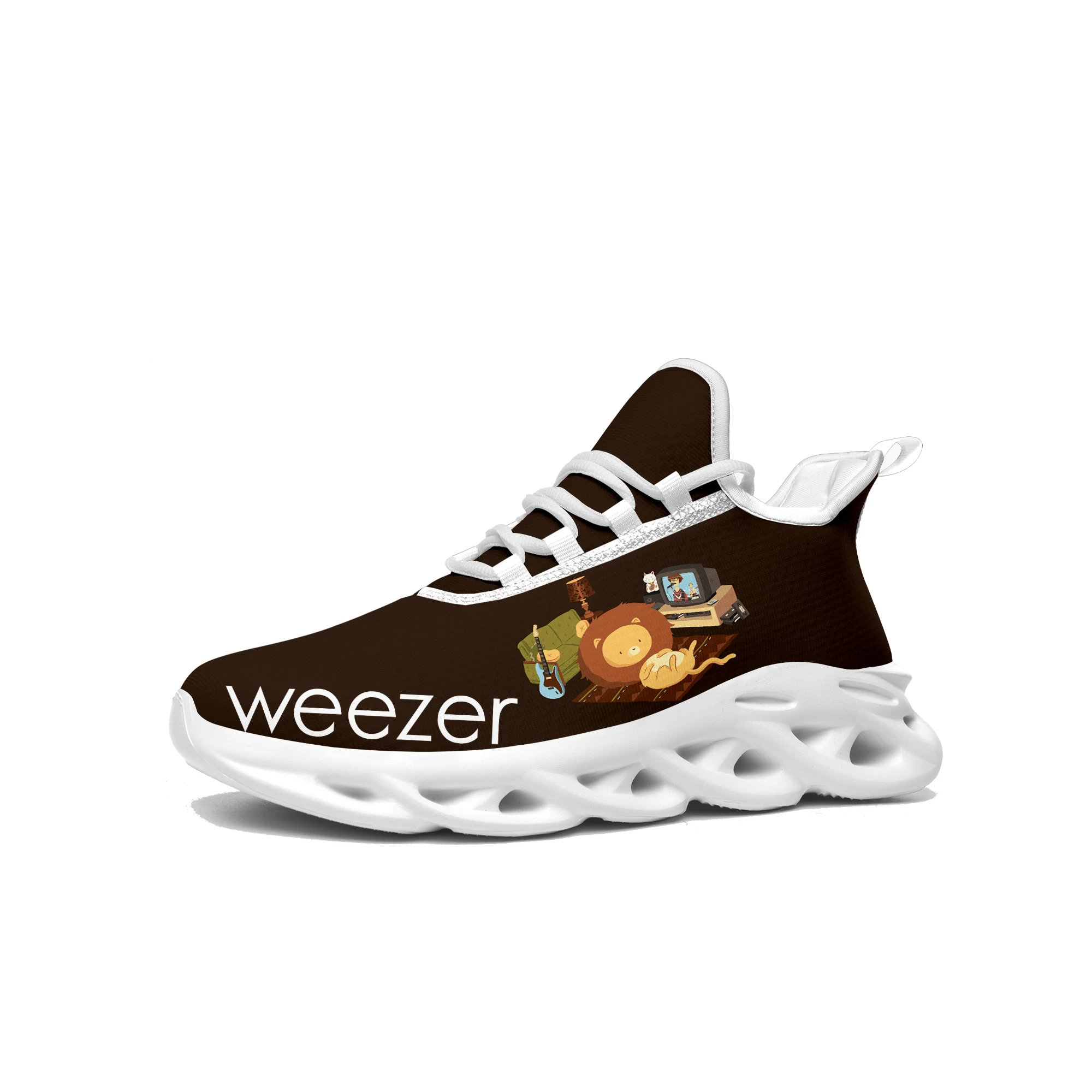 Weezer Band Pop Flats Sneakers Mens Womens Hot Hip Hop Rapper Sports Running Shoe Sneaker Lace Up Mesh Footwear Tailor-made Shoe
Weezer Band Pop Flats Sneakers Mens Womens Hot Hip Hop Rapper Sports Running Shoe Sneaker Lace Up Mesh Footwear Tailor-made Shoe