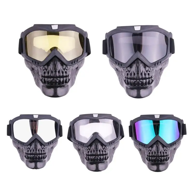 Windproof Motorcycle Goggles Skull Cycling Protective Glasses Detachable Goggles For Motorcycle Accessories Suitable For Outdoor
Windproof Motorcycle Goggles Skull Cycling Protective Glasses Detachable Goggles For Motorcycle Accessories Suitable For Outdoor