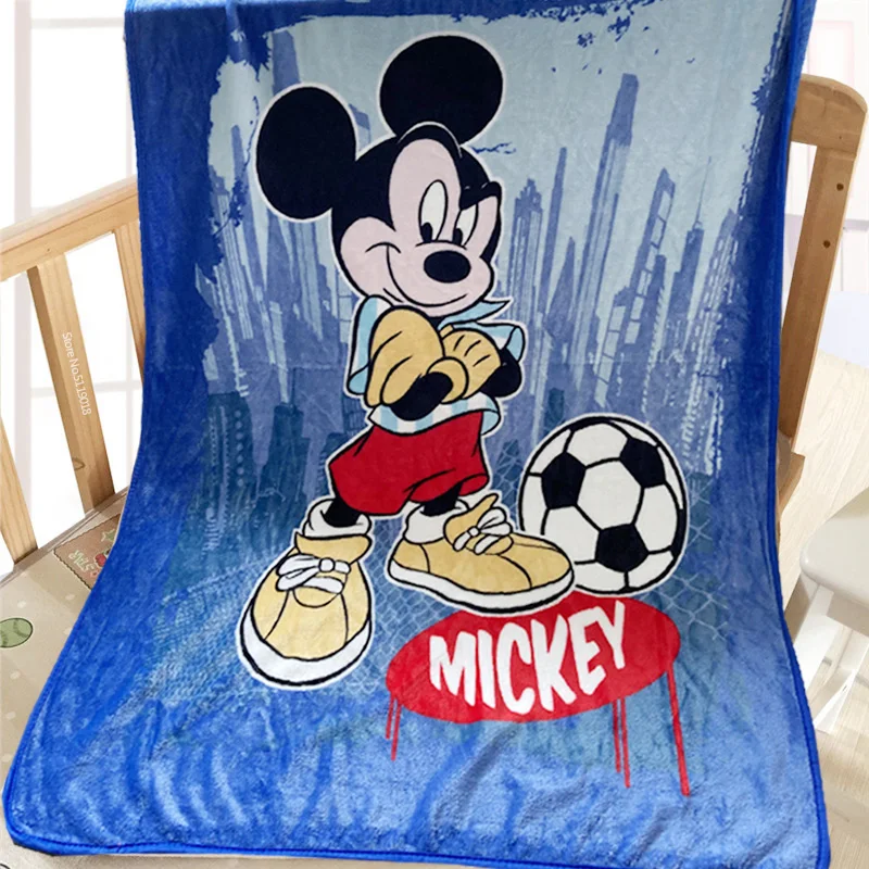 

Disney Cartoon Baby Minnie Mickey Mouse Stitch Elsa Blanket Flannel Children Throw Blanket Sheet Baby Boy Girl Birthday Gift