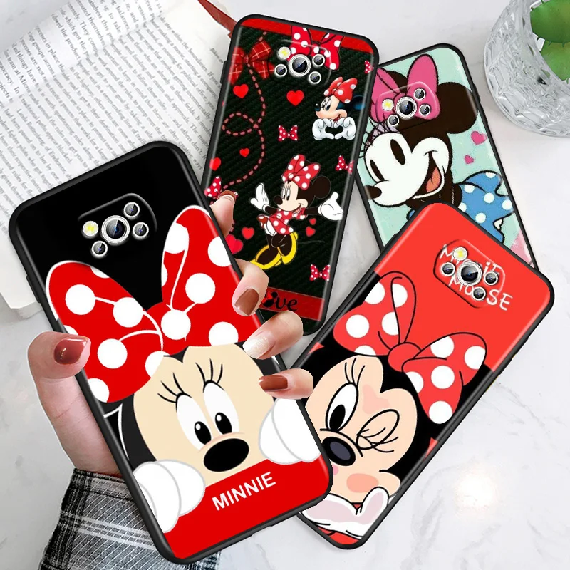 Cute Disney Minnie For Xiaomi Poco M4 X4 X3 F3 GT NFC M3 C3 M2 F2 F1 X2 Pro Mi Mix3 Silicone Black Phone Case
Cute Disney Minnie For Xiaomi Poco M4 X4 X3 F3 GT NFC M3 C3 M2 F2 F1 X2 Pro Mi Mix3 Silicone Black Phone Case