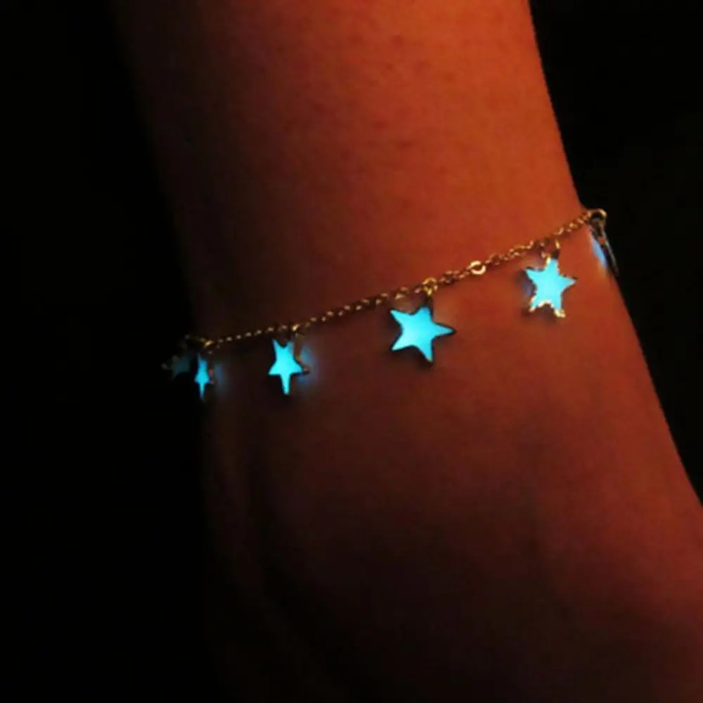 Heart Women Anklet Jewelry Bracelet 2017 Little Star Flower Glow in the Dark Ankle Women's
Heart Women Anklet Jewelry Bracelet 2017 Little Star Flower Glow in the Dark Ankle Women's