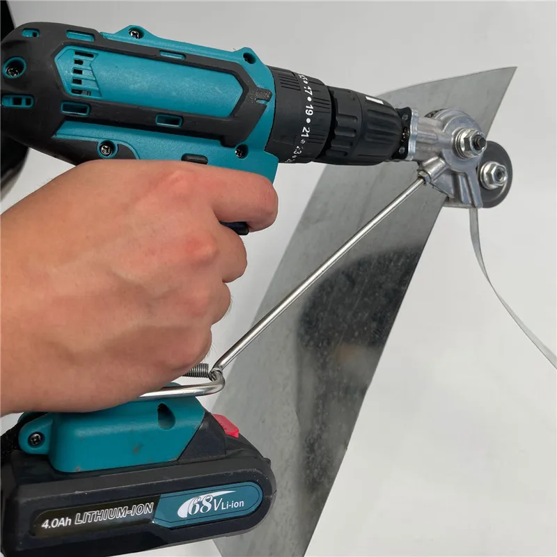 Electric Drill Metal Plate Cutter Fast Cutting Metal Iron Tin Plate Labor-Saving Electric Drill Cutter Retrofit Shears
Electric Drill Metal Plate Cutter Fast Cutting Metal Iron Tin Plate Labor-Saving Electric Drill Cutter Retrofit Shears