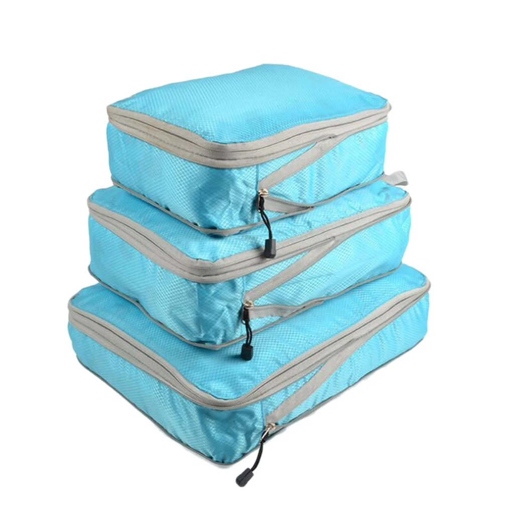 3 Pcs Nylon Travelling Luggage Storage Bag Large Capacity Cosmetics Organizer Accessory Outdoor Hiking Trip Black
3 Pcs Nylon Travelling Luggage Storage Bag Large Capacity Cosmetics Organizer Accessory Outdoor Hiking Trip Black