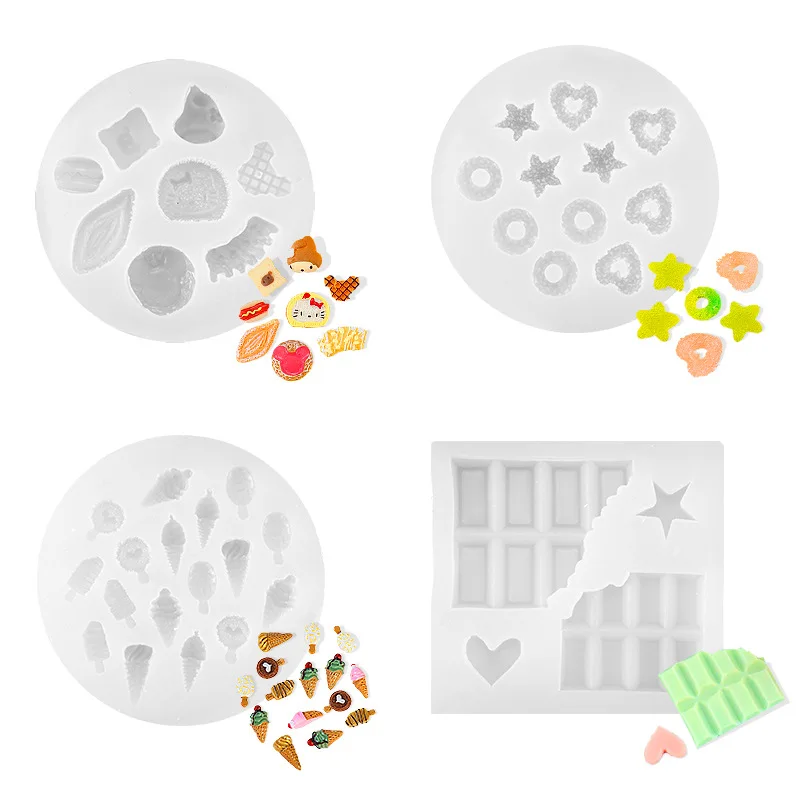 Mini Ice Cream Fondant Mold DIY Candy Bread Style Round Silicone Chocolate Mold Cake Decorating Candle Decoration Mold
Mini Ice Cream Fondant Mold DIY Candy Bread Style Round Silicone Chocolate Mold Cake Decorating Candle Decoration Mold