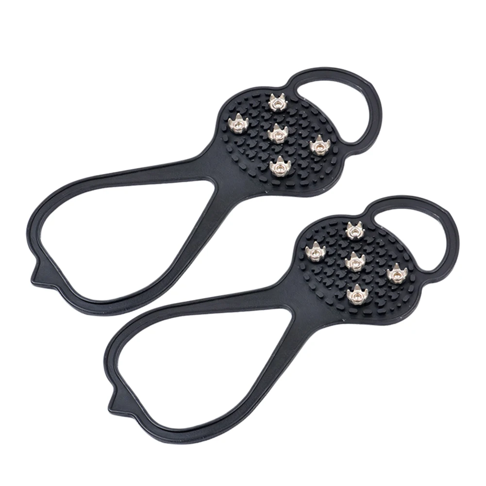 1 Pair Silicone Climbing Non-slip Shoe Grip Ice Snow Grips Cleat Over Shoe Spikes Studs Crampons Durable Strong
1 Pair Silicone Climbing Non-slip Shoe Grip Ice Snow Grips Cleat Over Shoe Spikes Studs Crampons Durable Strong