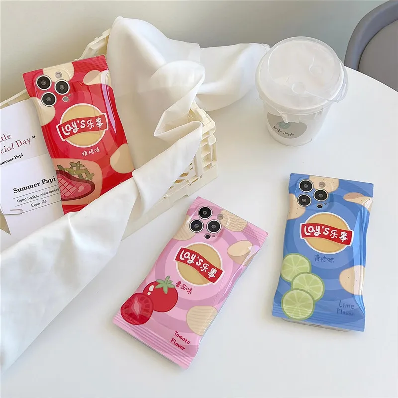 Creative Potato Chips Packing Phone Case Cover for IPhone 14 Plus 11 12 13 14 Pro XR XS Max Shockproof Cases for IPhone 14 Case
Creative Potato Chips Packing Phone Case Cover for IPhone 14 Plus 11 12 13 14 Pro XR XS Max Shockproof Cases for IPhone 14 Case