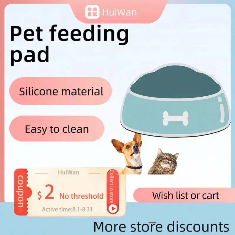 Pet Placemat Silicone Cat Dog Food Mat Cat Feed Mat Anti-slip Dog Feeder Pad Dogs Bowl Mats Pet Kitten Puppy Feeding Supplies
Pet Placemat Silicone Cat Dog Food Mat Cat Feed Mat Anti-slip Dog Feeder Pad Dogs Bowl Mats Pet Kitten Puppy Feeding Supplies