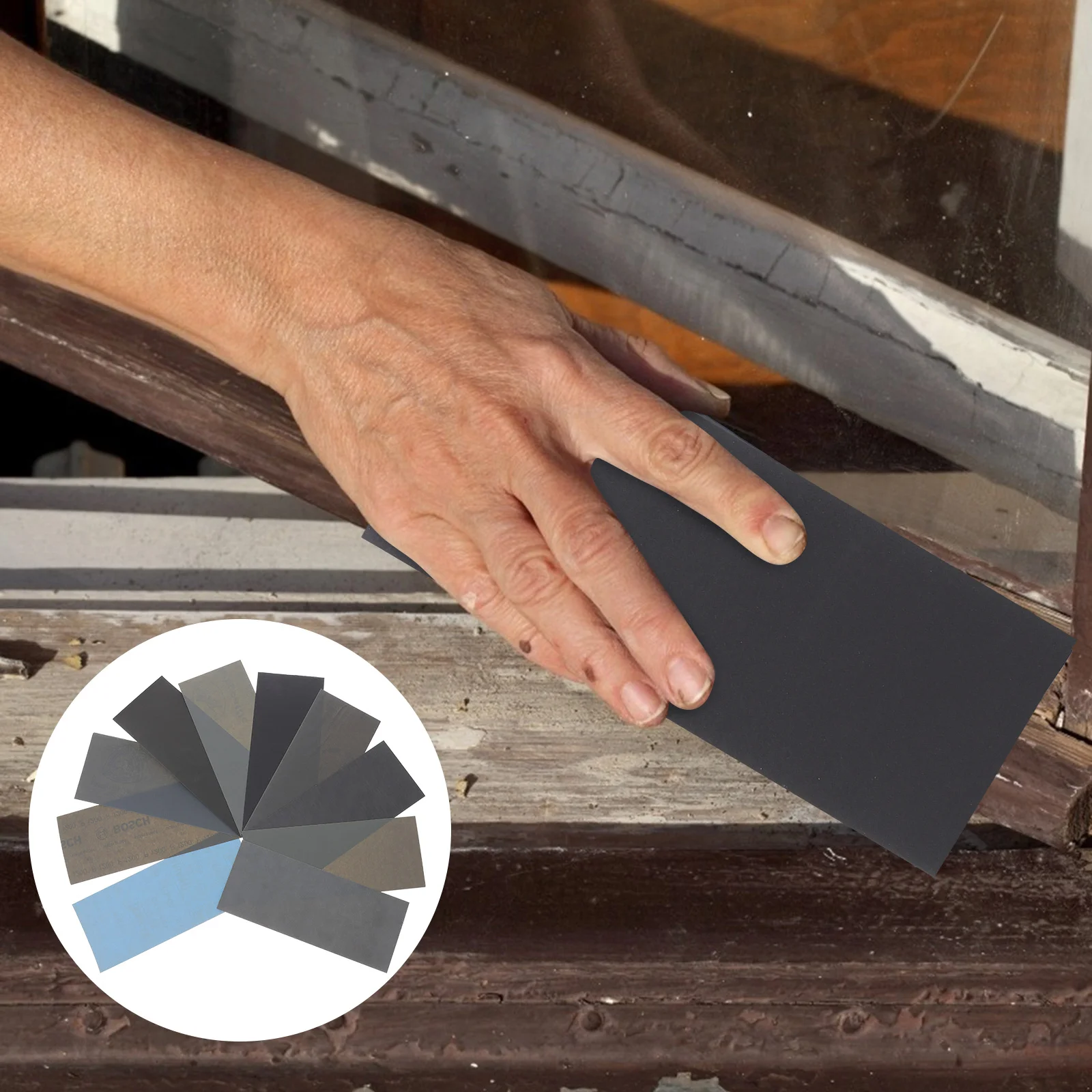 90 Sheets Wet Dry Sandpaper Abrasive Emery Sanding Furniture Grinding Fine Grit Car
90 Sheets Wet Dry Sandpaper Abrasive Emery Sanding Furniture Grinding Fine Grit Car