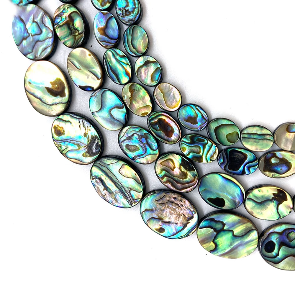 Oval Natural Abalone Shell Loose Beads Abalone Shell Bead Charms for Jewelry Making DIY Necklace Bracelet Earrings Accessories
Oval Natural Abalone Shell Loose Beads Abalone Shell Bead Charms for Jewelry Making DIY Necklace Bracelet Earrings Accessories