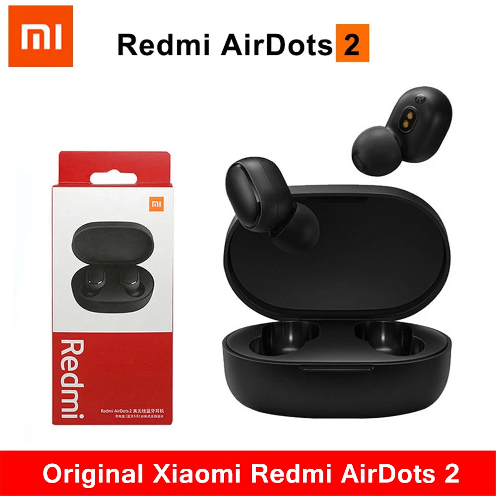 Беспроводные наушники Xiaomi Redmi AirDots 2 Fone, Bluetooth 5,0, оригинальные наушники Mi Ture, беспроводные наушники, Bluetooth гарнитура
Беспроводные наушники Xiaomi Redmi AirDots 2 Fone, Bluetooth 5,0, оригинальные наушники Mi Ture, беспроводные наушники, Bluetooth гарнитура