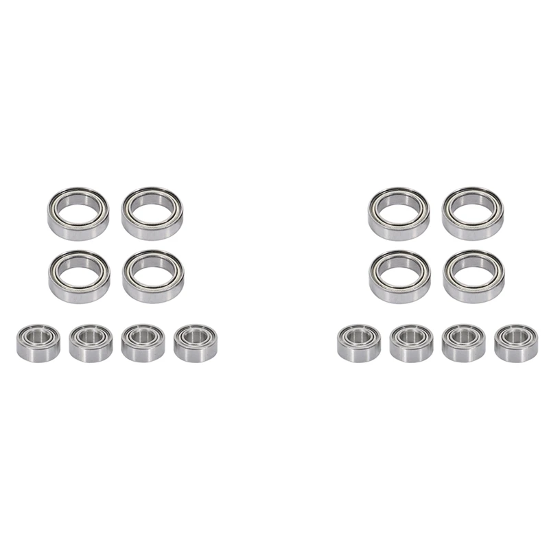 Набор шариковых подшипников 16 шт. для SG1603 SG1604 SG 1603 UDIRC UD1601 UD1602 UD1603 UD1604 1/16, запчасти для радиоуправляемых автомобилей, аксессуары