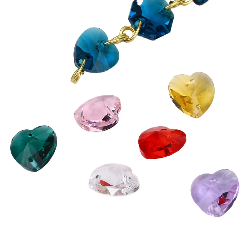 14MM Heart Charms For Jewelry Connector Pendant Two Hole Glass Free Shipping Faceted Crystal Octagon Suncatcher DIY Accessories
14MM Heart Charms For Jewelry Connector Pendant Two Hole Glass Free Shipping Faceted Crystal Octagon Suncatcher DIY Accessories