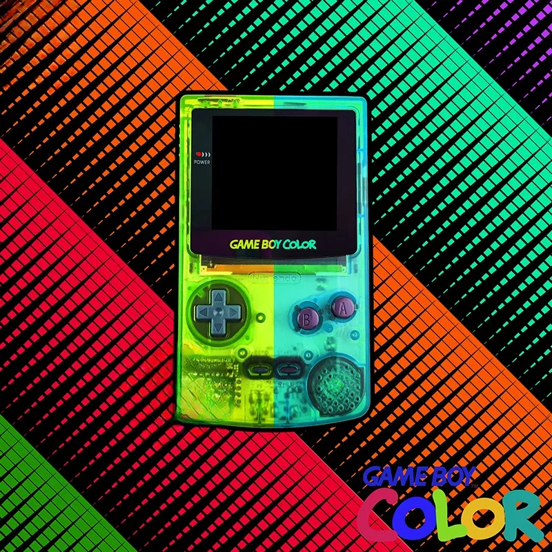 Цветная игровая консоль GBC Nintendo GAMEBOY с высокой яркостью, 2,6 дюйма, портативная, точка-точка, полная совместимость
Цветная игровая консоль GBC Nintendo GAMEBOY с высокой яркостью, 2,6 дюйма, портативная, точка-точка, полная совместимость