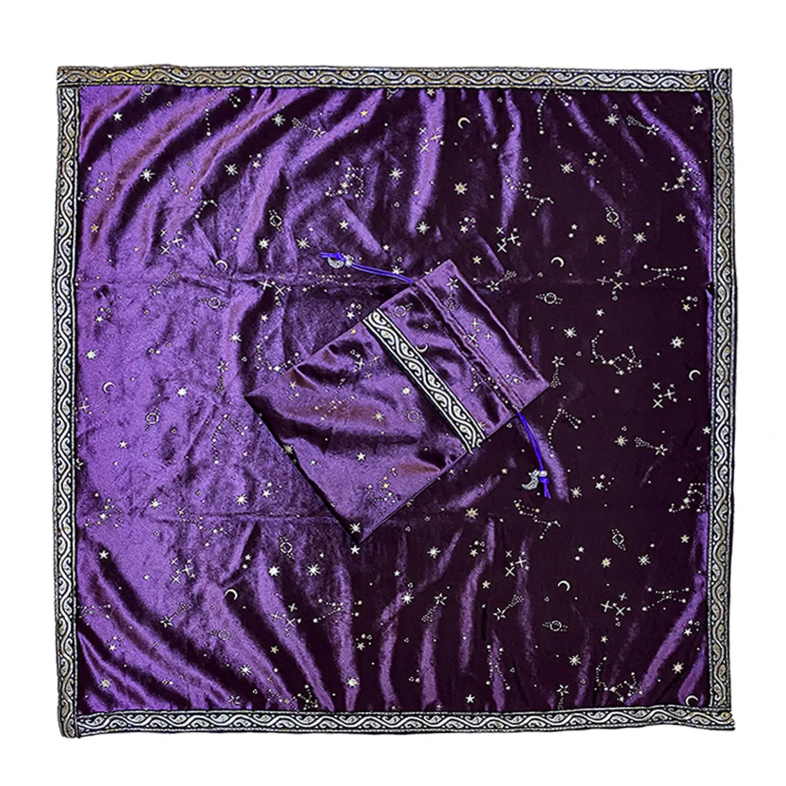 Altar Cloth Altar Cloth Tarot Mat Bronzing Pattern Tarot Playmat High-Quality Tablecloth For Pagan Astrology Reading
Altar Cloth Altar Cloth Tarot Mat Bronzing Pattern Tarot Playmat High-Quality Tablecloth For Pagan Astrology Reading