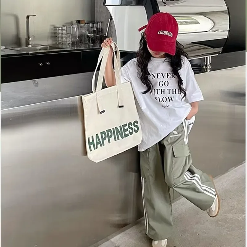 New Harajuku Children's Wear Minimalist INS Popular Short Sleeve T-shirt Unisex Round Neck Lazy Summer Trend
New Harajuku Children's Wear Minimalist INS Popular Short Sleeve T-shirt Unisex Round Neck Lazy Summer Trend