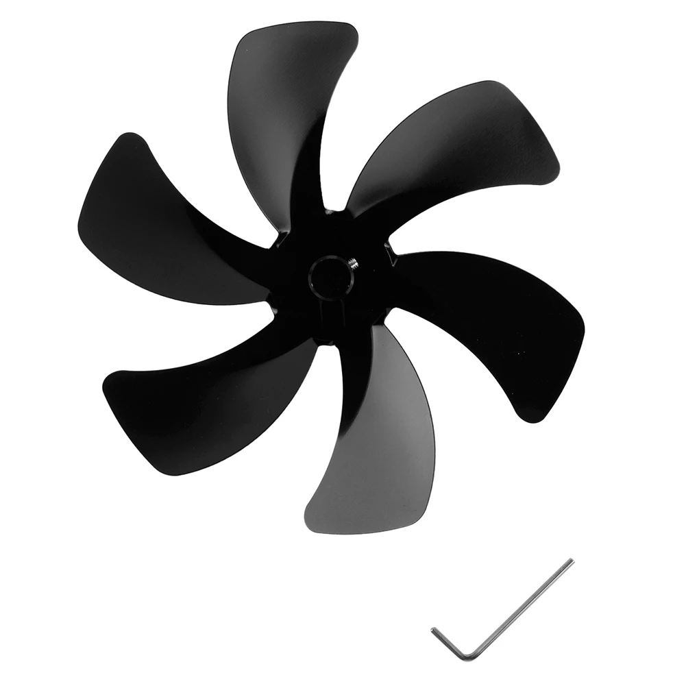 Fireplace Fan Blade Replacement 6 Blades Aluminum Alloy Low Noise Blade Heat Powered Stove Eco Fan Blade For Wood Log Burner
Fireplace Fan Blade Replacement 6 Blades Aluminum Alloy Low Noise Blade Heat Powered Stove Eco Fan Blade For Wood Log Burner