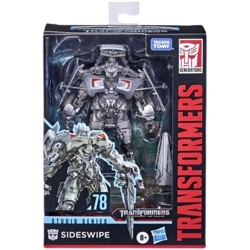 TAKARA TOMY Transformers Toys Deluxe Class Studio Series Sideswipe SS78 Action Figure Transformation Kids Christmas Gift 14CM
TAKARA TOMY Transformers Toys Deluxe Class Studio Series Sideswipe SS78 Action Figure Transformation Kids Christmas Gift 14CM