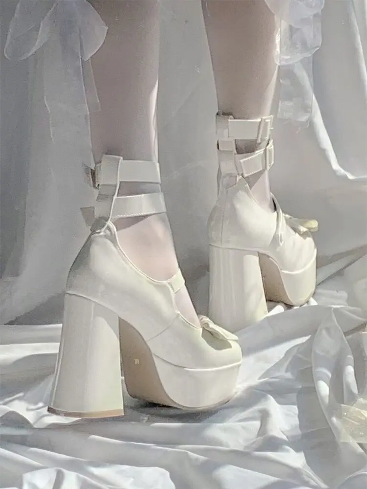 Gossip Girl Waterproof Platform Elegant Sweet Thick Shoes with Mary Jane for Women Ayakkabi Botines Mujer Con Tacon
Gossip Girl Waterproof Platform Elegant Sweet Thick Shoes with Mary Jane for Women Ayakkabi Botines Mujer Con Tacon