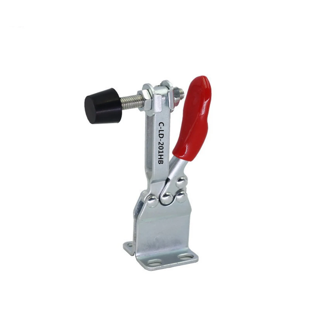 Toggle Clamp C-LD-201HB Quick Release Tool Fixture Toggle Clamp Clamping Force 27Kg 60lbs Heavy Duty Woodworking Hand Clip Tool
Toggle Clamp C-LD-201HB Quick Release Tool Fixture Toggle Clamp Clamping Force 27Kg 60lbs Heavy Duty Woodworking Hand Clip Tool