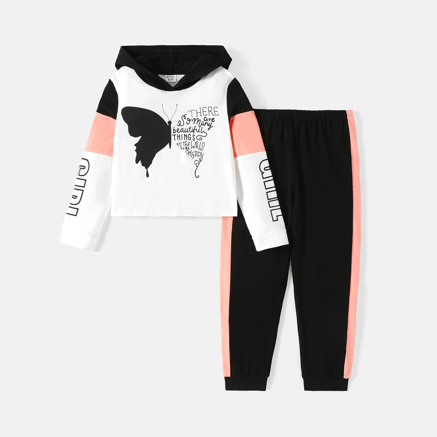 2 шт., Детские хлопковые толстовки с капюшоном и штаны
2 шт., Детские хлопковые толстовки с капюшоном и штаны