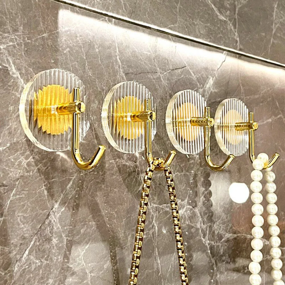 2/4pcs Strong Self Adhesive Hangers Hooks Luxury Acrylic Bathroom Door Wall Hook Hanger Clothes Towel Hanging Hooks
2/4pcs Strong Self Adhesive Hangers Hooks Luxury Acrylic Bathroom Door Wall Hook Hanger Clothes Towel Hanging Hooks