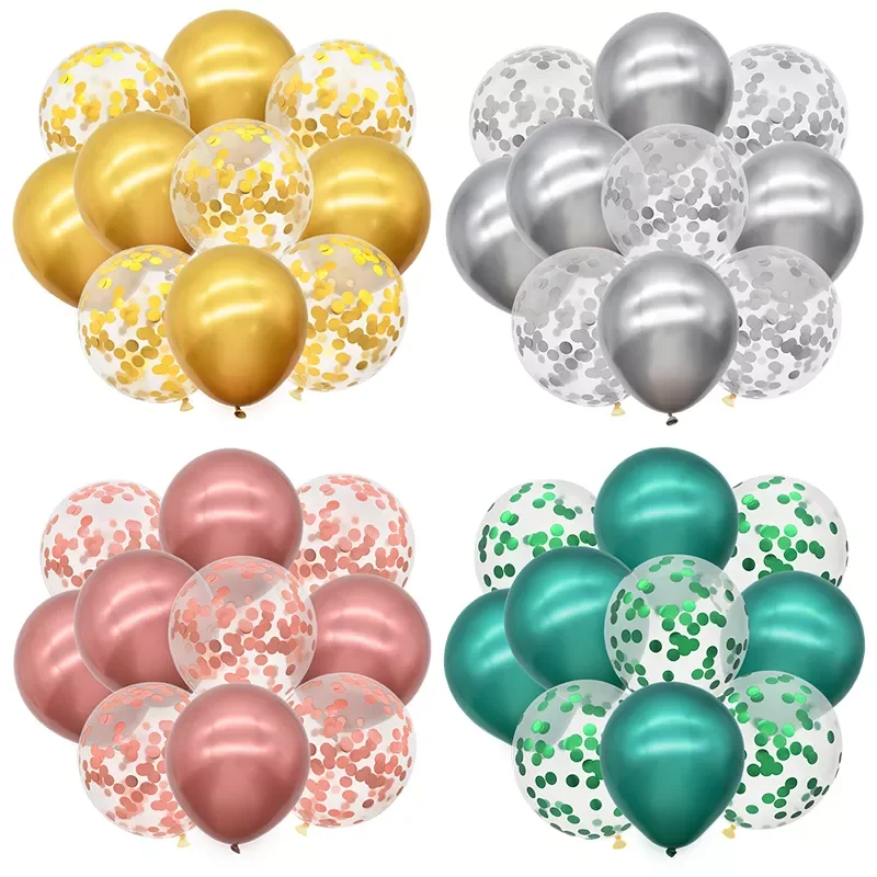 10Pcs Glitter Confetti Metallic Balloons Birthday Party Wedding Decorations Anniversary Air Globos Baby Shower Latex Balloon
10Pcs Glitter Confetti Metallic Balloons Birthday Party Wedding Decorations Anniversary Air Globos Baby Shower Latex Balloon