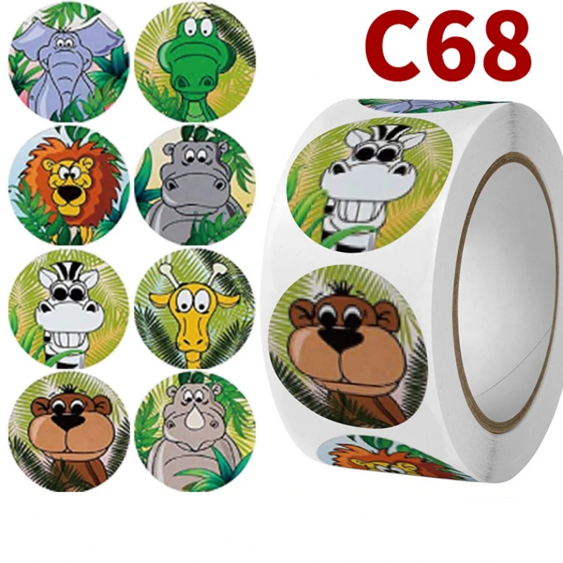 Cartoon Animal Stationary Stickers Sealing Label Sticker for Teachers Reward Students DIY Gift Sealing Label Decoration Supplies
Cartoon Animal Stationary Stickers Sealing Label Sticker for Teachers Reward Students DIY Gift Sealing Label Decoration Supplies