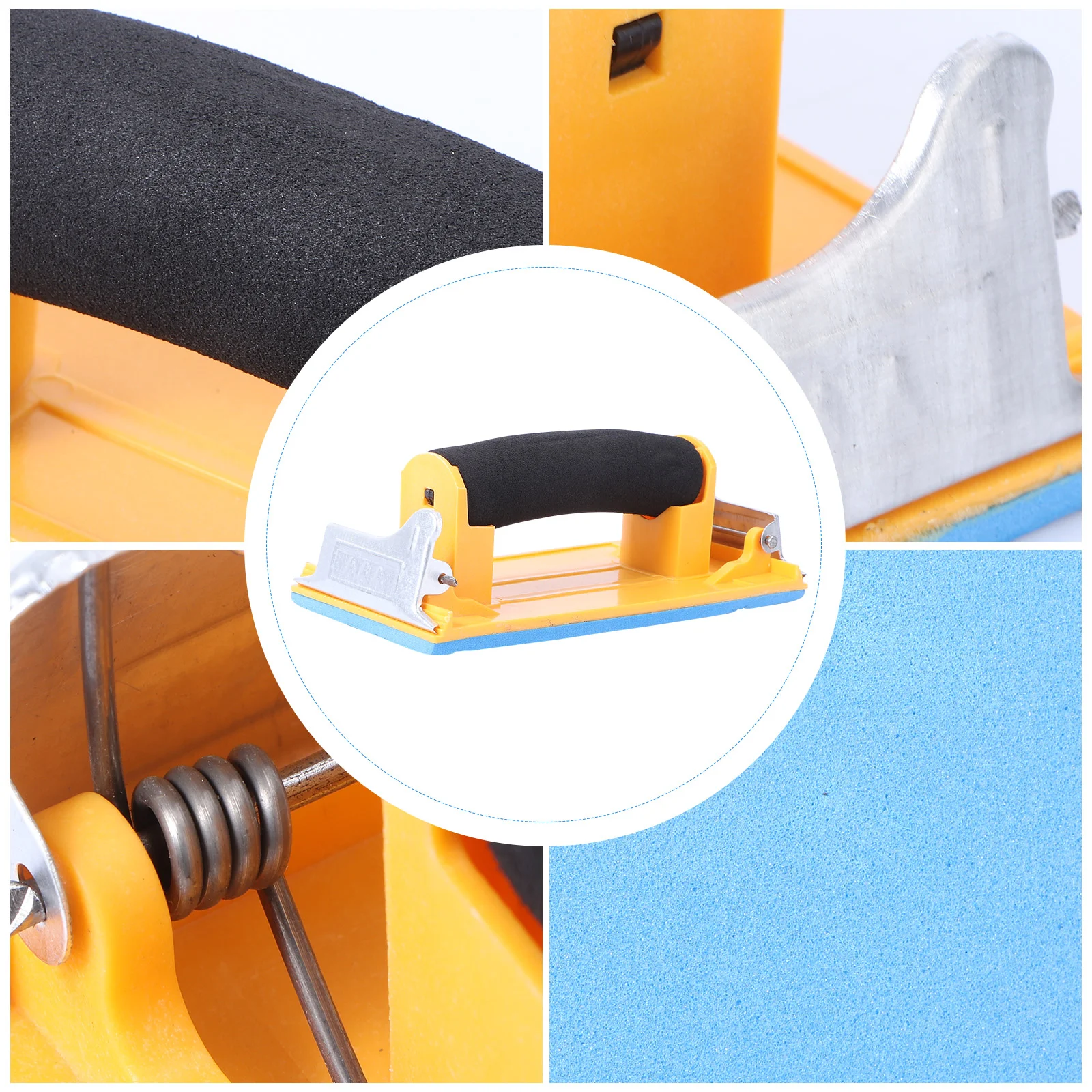 Sandpaper Holder Hand Wood Walls Pack Paper Sand Block Sandingdry Grip Wet Tool Handlewall Sander
Sandpaper Holder Hand Wood Walls Pack Paper Sand Block Sandingdry Grip Wet Tool Handlewall Sander