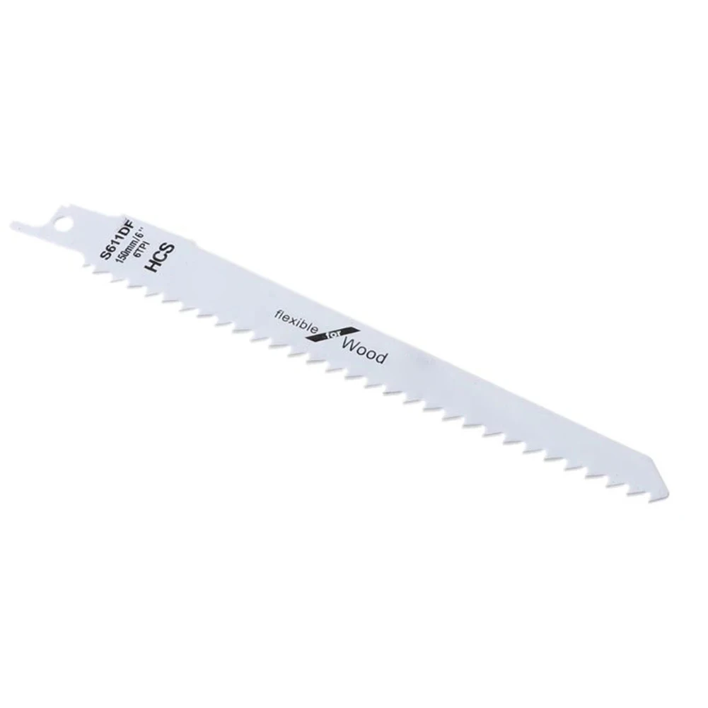 S611D 150mm HCS Reciprocating Saw Blade Jigsaw Blade Wood Plastic Metal Cutting For Fast Cutting Straight High Carbon Steel
S611D 150mm HCS Reciprocating Saw Blade Jigsaw Blade Wood Plastic Metal Cutting For Fast Cutting Straight High Carbon Steel