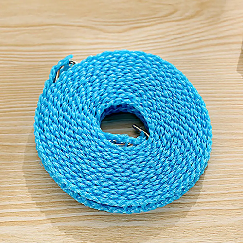 Rope Clothesline Outdoor Laundry Travel Business Non-slip Washing Clothes Line Laundry for drying quilt with hook
Rope Clothesline Outdoor Laundry Travel Business Non-slip Washing Clothes Line Laundry for drying quilt with hook