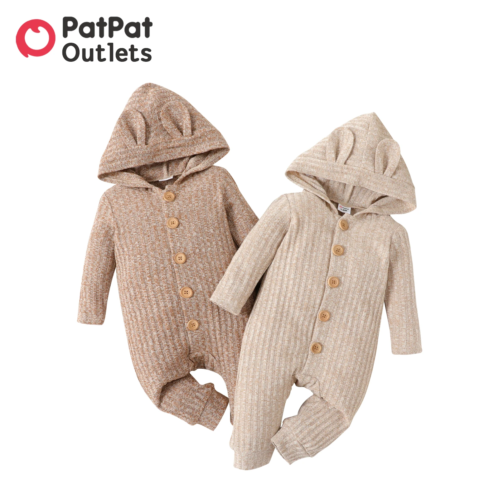 PatPat Overalls Baby Clothes New Born Boy Romper Infant Jumpsuit Newborn Babies Girls Ribbed 3D Ears Long-sleeve Hooded
PatPat Overalls Baby Clothes New Born Boy Romper Infant Jumpsuit Newborn Babies Girls Ribbed 3D Ears Long-sleeve Hooded