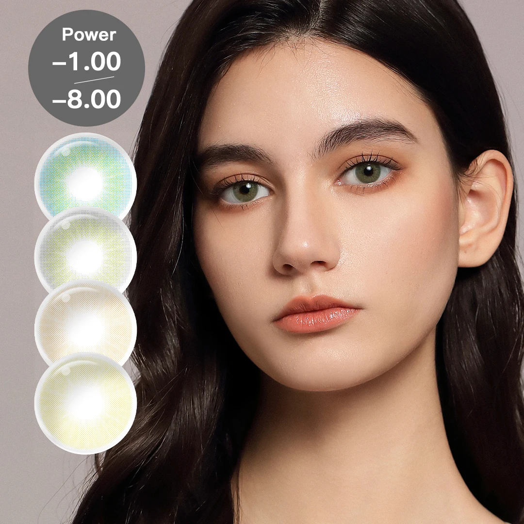 (0~ -8.00) FreshGo Contact Lenses with Diopters Natural Color Lens with Power Beauty Contact Lens for Eyes with prescription
(0~ -8.00) FreshGo Contact Lenses with Diopters Natural Color Lens with Power Beauty Contact Lens for Eyes with prescription