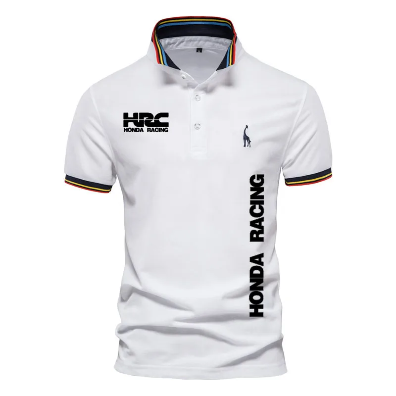 POLO shirt color pattern business HRC car logo print High Quality Cotton Lapel Top Summer Fashion casual men's polo shirt
POLO shirt color pattern business HRC car logo print High Quality Cotton Lapel Top Summer Fashion casual men's polo shirt