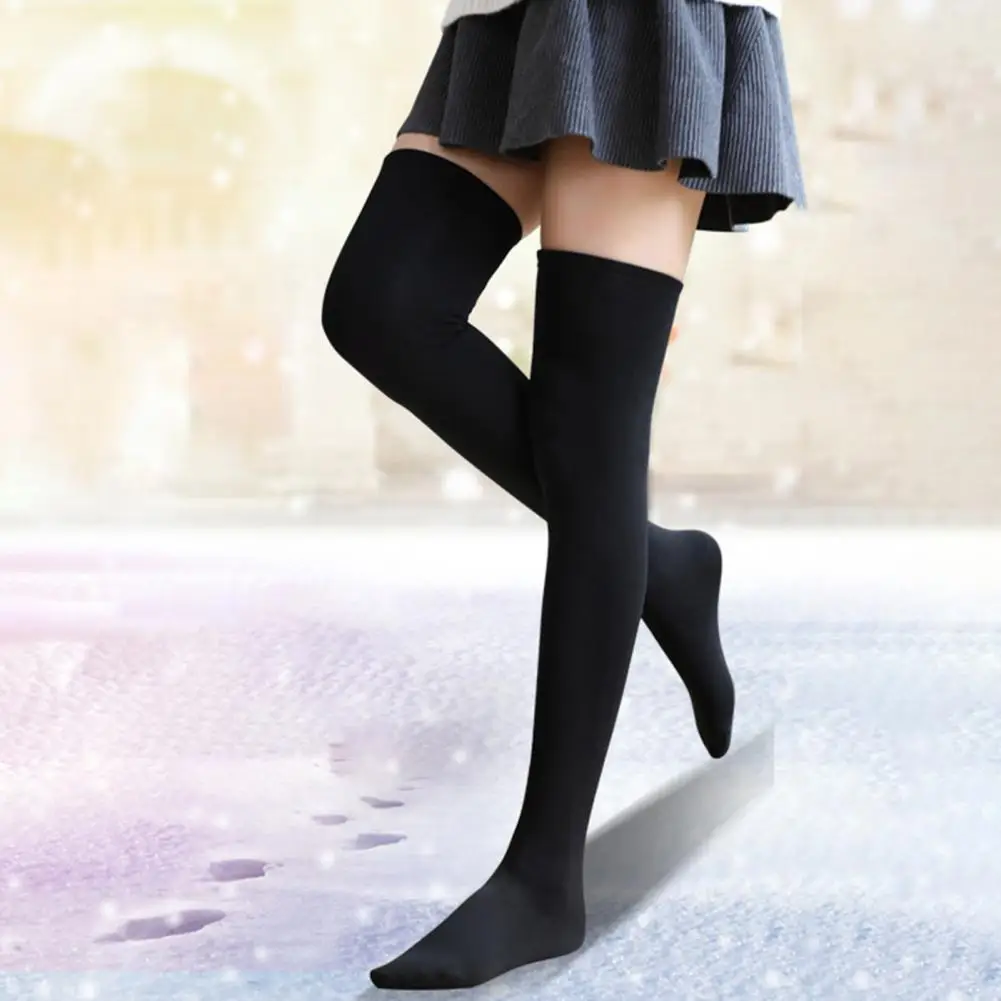 Super Soft 1 Pair Comfortable Good Stretch Plush Lining Stockings Washable Thigh High Socks Over Knee for Outdoor
Super Soft 1 Pair Comfortable Good Stretch Plush Lining Stockings Washable Thigh High Socks Over Knee for Outdoor