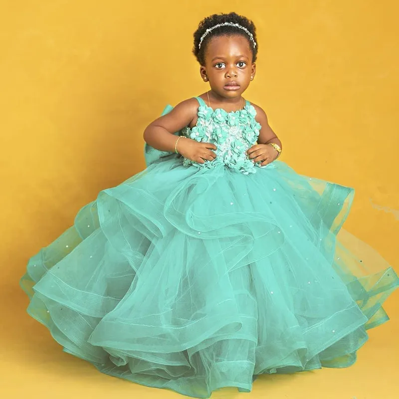 Formal Kids Flower Girls Dresses Puffy Tiered Ruffles Hand Made Princess Birthday First Communion Dresses for Wedding Vestidos
Formal Kids Flower Girls Dresses Puffy Tiered Ruffles Hand Made Princess Birthday First Communion Dresses for Wedding Vestidos