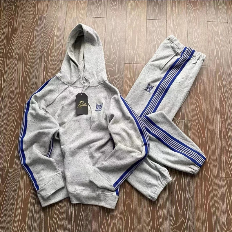 NEEDLES Velvet Retro Ribbon Hoodie Hooded Sweatshirts Set AWGE Men's Clothing Suit
NEEDLES Velvet Retro Ribbon Hoodie Hooded Sweatshirts Set AWGE Men's Clothing Suit