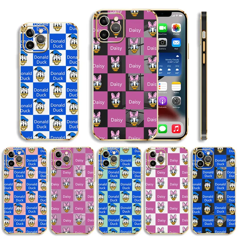 Donald Daisy Many Patterns Luxury Soft Plating Phone Case For iPhone 13 12 11 Pro Max Mini X XR XS Max 7 8 6 6s Plus SE Cover
Donald Daisy Many Patterns Luxury Soft Plating Phone Case For iPhone 13 12 11 Pro Max Mini X XR XS Max 7 8 6 6s Plus SE Cover