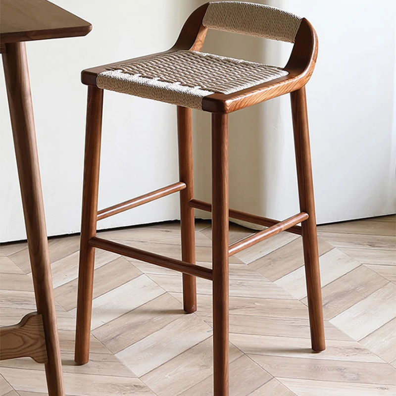 Nordic Wooden Bar Chairs Luxury Table Restaurant Vintage Bar Chairs Modern Kitchen Bedroom Taburetes Altos Furniture YN50BC
Nordic Wooden Bar Chairs Luxury Table Restaurant Vintage Bar Chairs Modern Kitchen Bedroom Taburetes Altos Furniture YN50BC