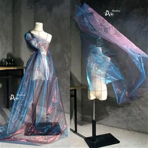 Gradient Color Organza Fabric 1*1.5M Creative Dreamy DIY Handmade Creative Background Cloth Lasers Colorful Raws Material 2022
Gradient Color Organza Fabric 1*1.5M Creative Dreamy DIY Handmade Creative Background Cloth Lasers Colorful Raws Material 2022