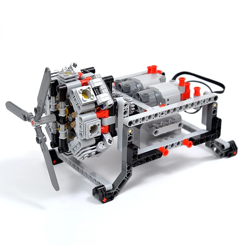 MOC Creative Electric Technical Parts Building Blocks Motor 8-cylinder Engine Mechanical Model DIY enlighten Toy for Kids Gift
MOC Creative Electric Technical Parts Building Blocks Motor 8-cylinder Engine Mechanical Model DIY enlighten Toy for Kids Gift