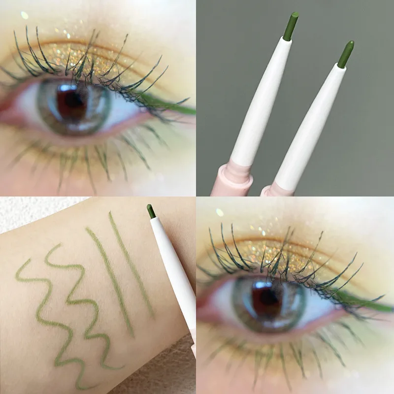 Waterproof Eyeliner Gel Pencil Red Brown Lying Silkworm Pen Soft Easy Wear High Pigment Matte Eyeliner Lasting Shiny Eyes Makeup
Waterproof Eyeliner Gel Pencil Red Brown Lying Silkworm Pen Soft Easy Wear High Pigment Matte Eyeliner Lasting Shiny Eyes Makeup