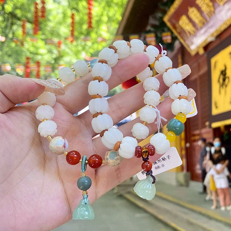 SNQP Hangzhou Fatongchu Handstring Bodhi Браслет Белая Тыква Лотос ручка ювелирные изделия Будда бисер девушка
SNQP Hangzhou Fatongchu Handstring Bodhi Браслет Белая Тыква Лотос ручка ювелирные изделия Будда бисер девушка