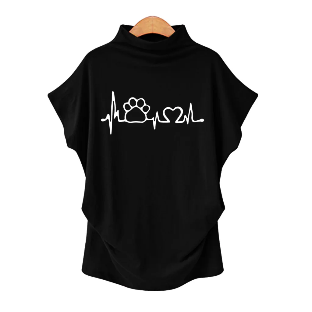 Print Women Blouse Cotton Turtleneck T Top Short Size Casual Basics Womens Long Sleeve compatible with Macrame Blouse
Print Women Blouse Cotton Turtleneck T Top Short Size Casual Basics Womens Long Sleeve compatible with Macrame Blouse