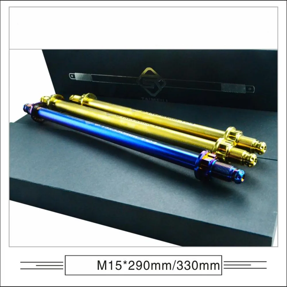 Titanium Bolt for Modification Motorcycle Shaft M15 X 290 330mm Ti Screws Ti Fasteners xmax300 retrofit lightweight
Titanium Bolt for Modification Motorcycle Shaft M15 X 290 330mm Ti Screws Ti Fasteners xmax300 retrofit lightweight